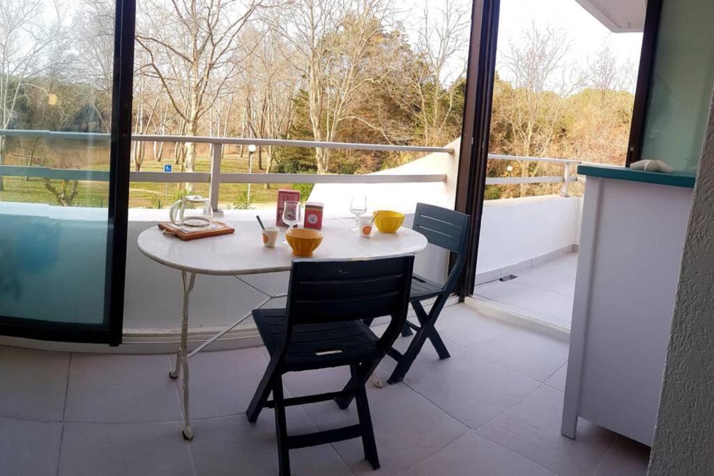 T2 Qaurtier Couchant, Vue Parc, Au Calme, A 5 Min De La Plage La Grande-Motte Exterior foto